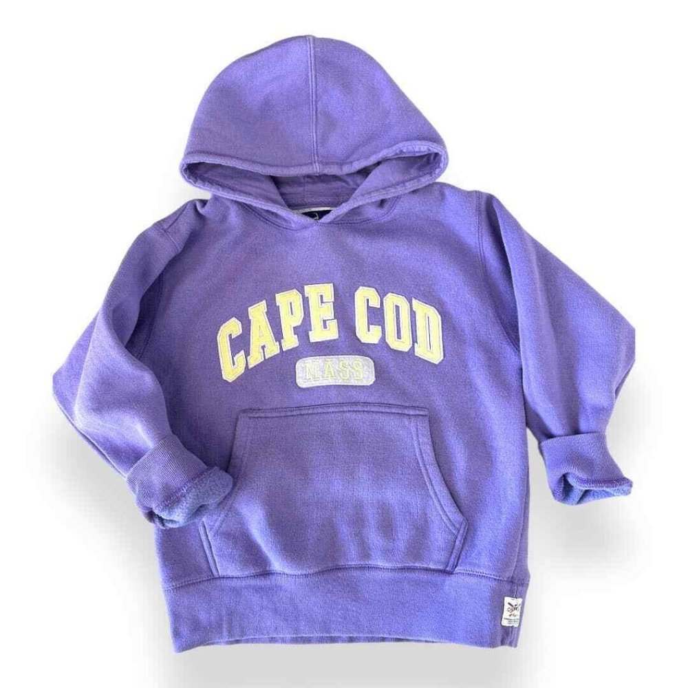 Cape Cod Kids Hoodie Purple and Yellow Size XS / 6